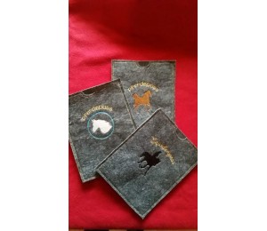 ITH Stickserie - Equidenpass Hülle 